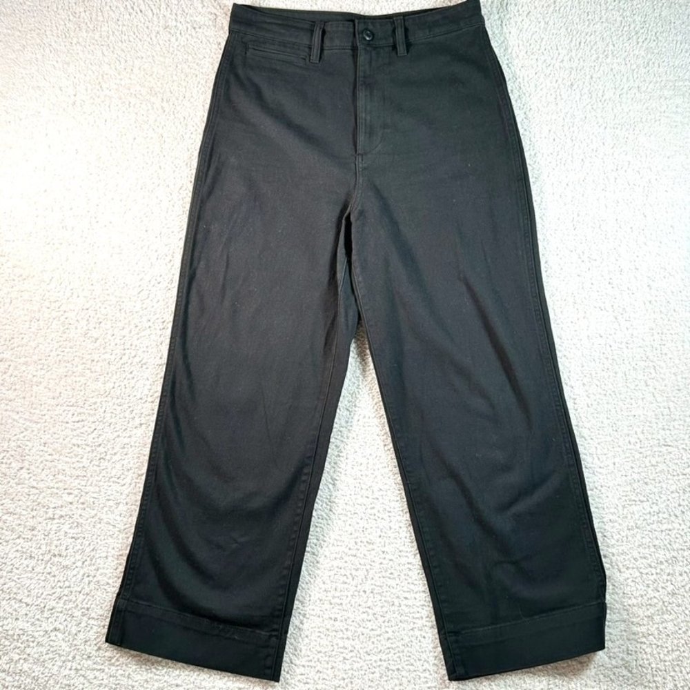 Women's Black Wide-Leg Pants